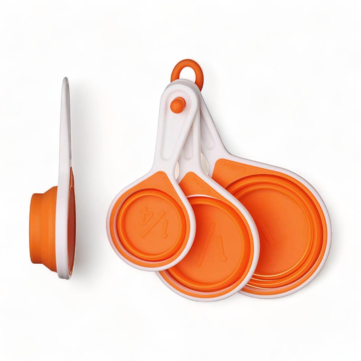 Zing! Orange Collapsible Measuring Cups