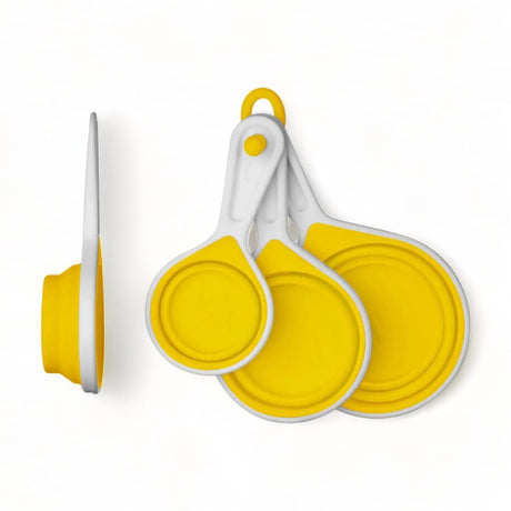 Zing! Yellow Collapsible Measuring Cups