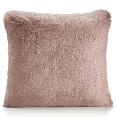 Alan Symonds Faux Rabbit Fur Blush Cushion Cover 55cm x 55cm (22"x22") Cushion Cover Alan Symonds   