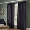 Essential 95% Blackout Tape Top Curtains Charcoal Tape Top Curtains Alan Symonds 46'' x 54''  