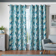 Malay Blockout Eyelet Curtains Green Eyelet Curtains Alan Symonds 66'' x 54''  