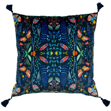 furn. Kaleidoscopic Velvet Cushion Cover 50cm x 50cm (20"x20") Cushion Cover furn.   