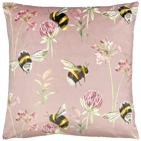 Evans Lichfield Country Bee Garden Heather Cushion Cover  43cm x 43cm (17"x17")