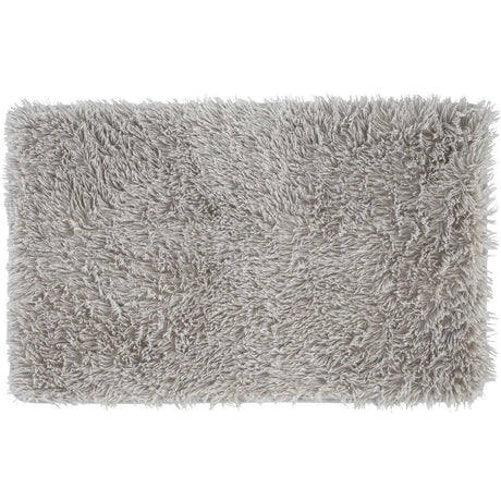 Cuddly Bath Mat Silver Bath Mat Catherine Lansfield   