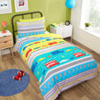 Transport Vehicles Duvet Cover Set Kids Bedding Rapport Junior  