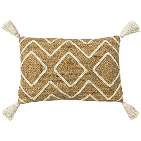 furn. Godi Braided Jute Cushion Cover 30cm x 50cm (12"x20") Cushion Cover furn.   