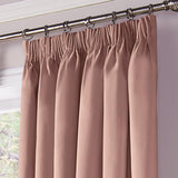 Essential 95% Blackout Tape Top Curtains Pink Tape Top Curtains Alan Symonds   