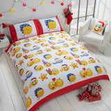 Christmas Icons Reversible Duvet Cover Set Kids Bedding Rapport   