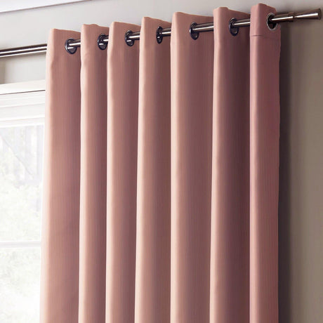 Essential Blackout Eyelet Curtains Pink Eyelet Curtains Alan Symonds   