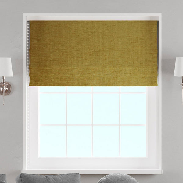 Samphrey Butterscotch Made to Measure Roman Blind Blinds Style Furnishings   