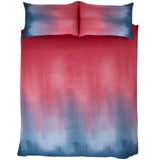 Ombre Printed Blue & Red Duvet Cover Set Duvet Cover Rapport   