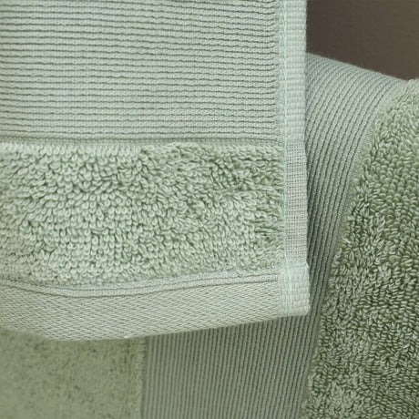 Antibacterial Face Cloth Pair Sage Towels Catherine Lansfield   