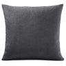 Alan Symonds Velvet Chenille Cushion Cover Slate 45cm x 45cm (18"x18") Cushion Cover Alan Symonds   