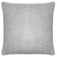 Enhanced Living Savoy Chenille Grey Cushion Cover  43cm x 43cm (17"x17") Cushion Cover Enhanced Living   