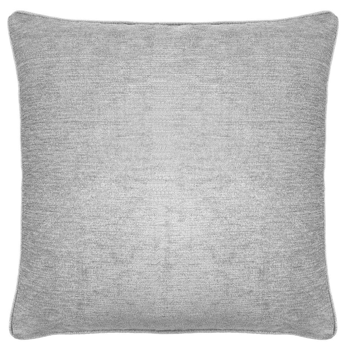 Enhanced Living Savoy Chenille Grey Cushion Cover  43cm x 43cm (17"x17") Cushion Cover Enhanced Living   