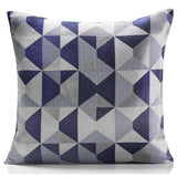 Alan Symonds Large Skandi Cushion Cover Navy 55cm x 55cm (22"x22") Cushion Cover Alan Symonds   