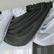 Glitter Diamante Black Voile Curtain Swags Voile Curtain Alan Symonds   