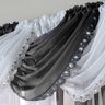 Jewelled Black Voile Curtain Swags Voile Curtain Alan Symonds   