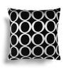 Alan Symonds Oh! Cushion Cover Black 45cm x 45cm (18"x18") Cushion Cover Alan Symonds   