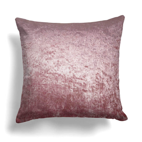 Rapport Crushed Velvet Blush Cushion Cover 45cm x 45cm (18"x18") Cushion Cover Rapport   