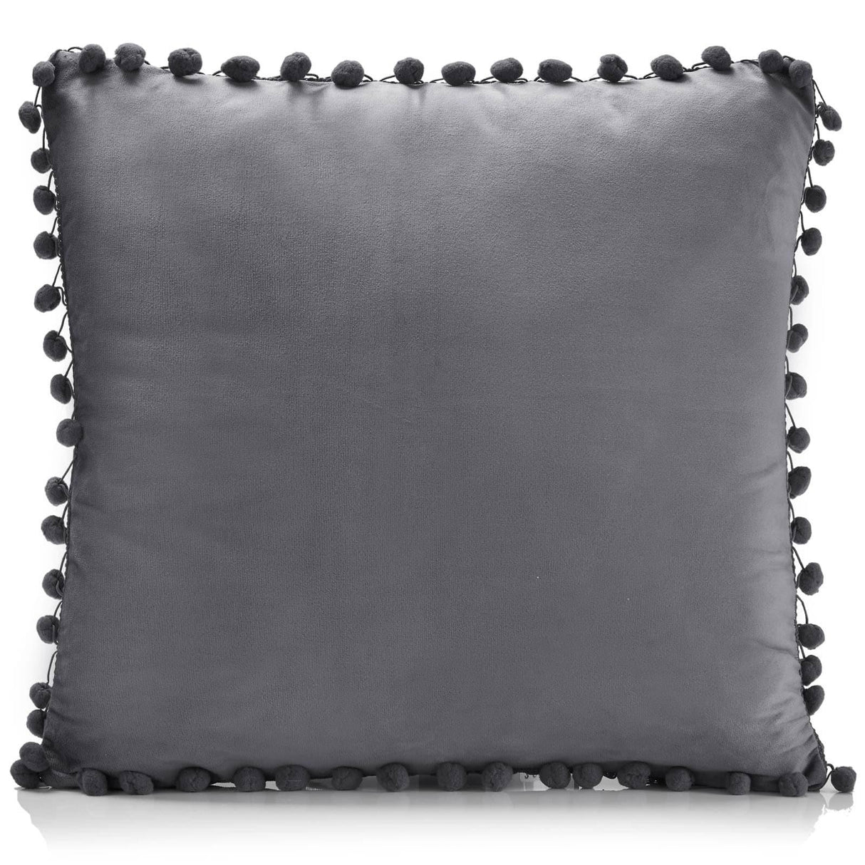 Alan Symonds Poms Cushion Cover Charcoal 43cm x 43cm (17"x17") Cushion Cover Alan Symonds   