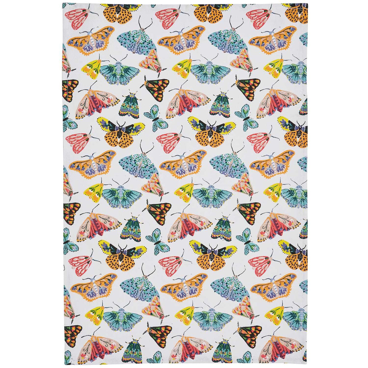 Butterfly House Luxury Cotton Printed Tea Towel Tea Towels Ulster Weavers   