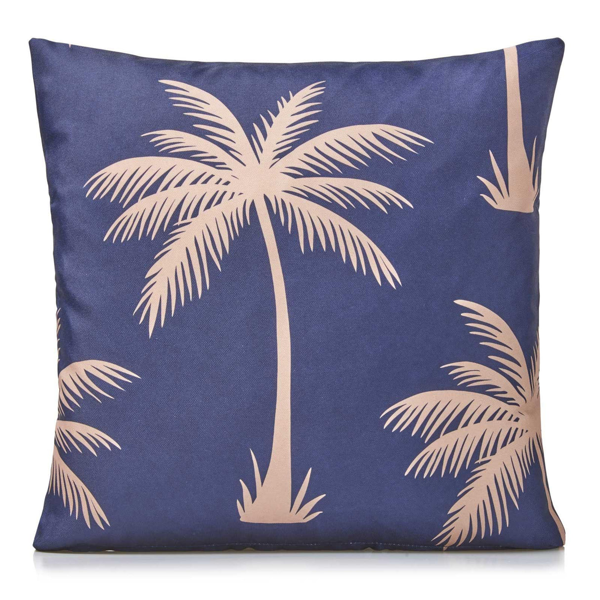 Alan Symonds Blue Palm Outdoor Cushion Cover 45cm x 45cm (18"x18") Cushion Cover Alan Symonds   