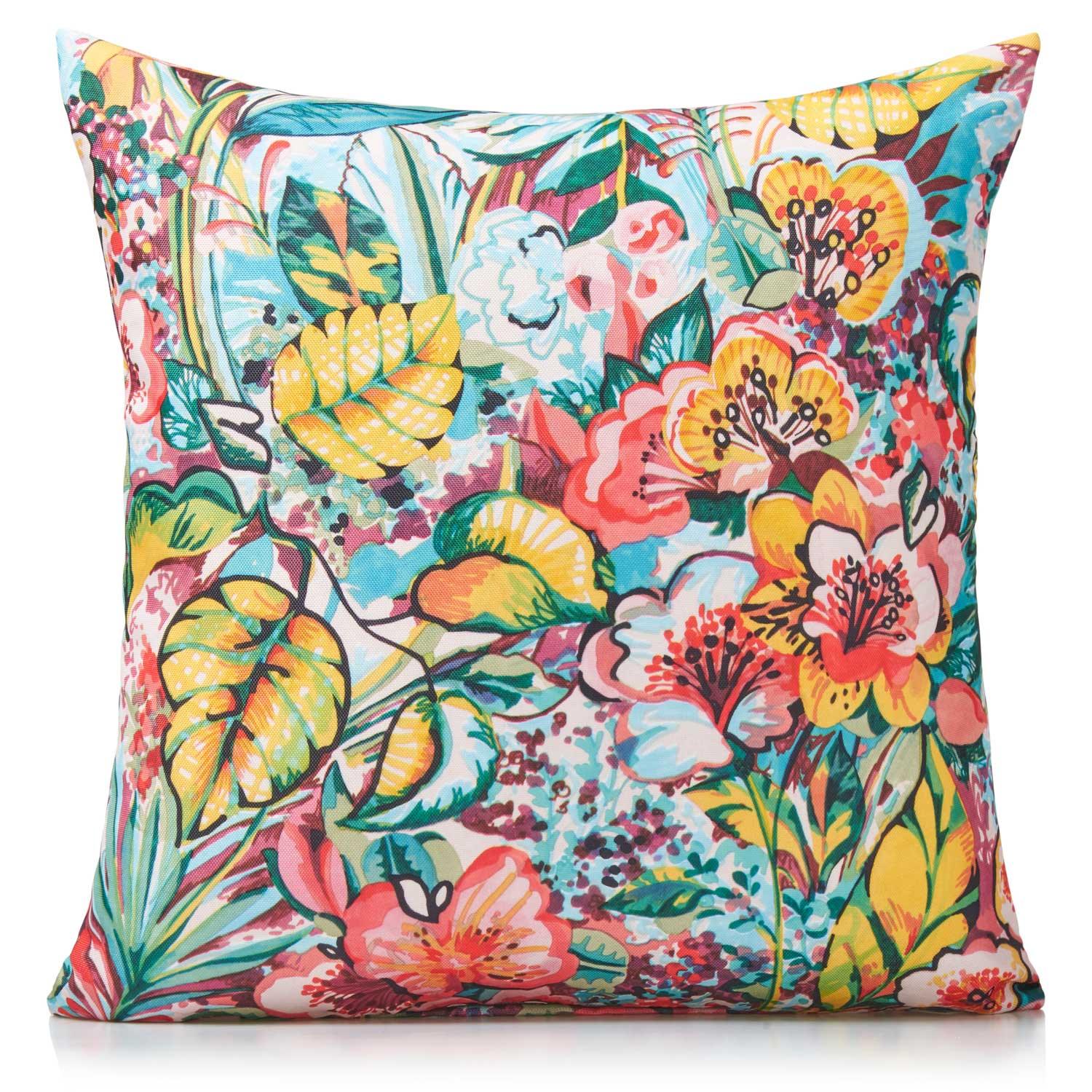 Alan Symonds Large Paradiso Outdoor Cushion Cover 55cm x 55cm ...