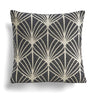 Alan Symonds Deco Cushion Cover Black 45cm x 45cm (18"x18") Cushion Cover Alan Symonds   