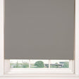 Plain Thermal Blackout Roller Blind Grey Roller Blind Alan Symonds 60cm width x 165cm drop  