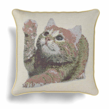 Alan Symonds Kitten Tapestry Cushion Cover 45cm x 45cm (18"x18") Cushion Cover Alan Symonds   