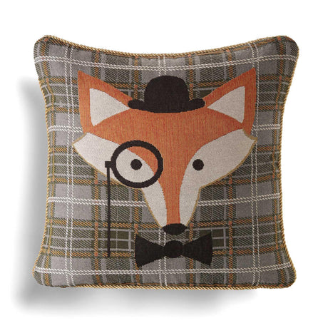 Alan Symonds Mr. Fox Tapestry Cushion Cover 45cm x 45cm (18"x18") Cushion Cover Alan Symonds   