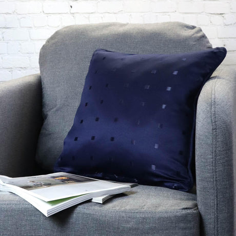 Alan Symonds Madison Cushion Cover Navy 45cm x 45cm (18"x18") Cushion Cover Alan Symonds   