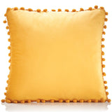 Alan Symonds Poms Cushion Cover Ochre 43cm x 43cm (17"x17") Cushion Cover Alan Symonds   