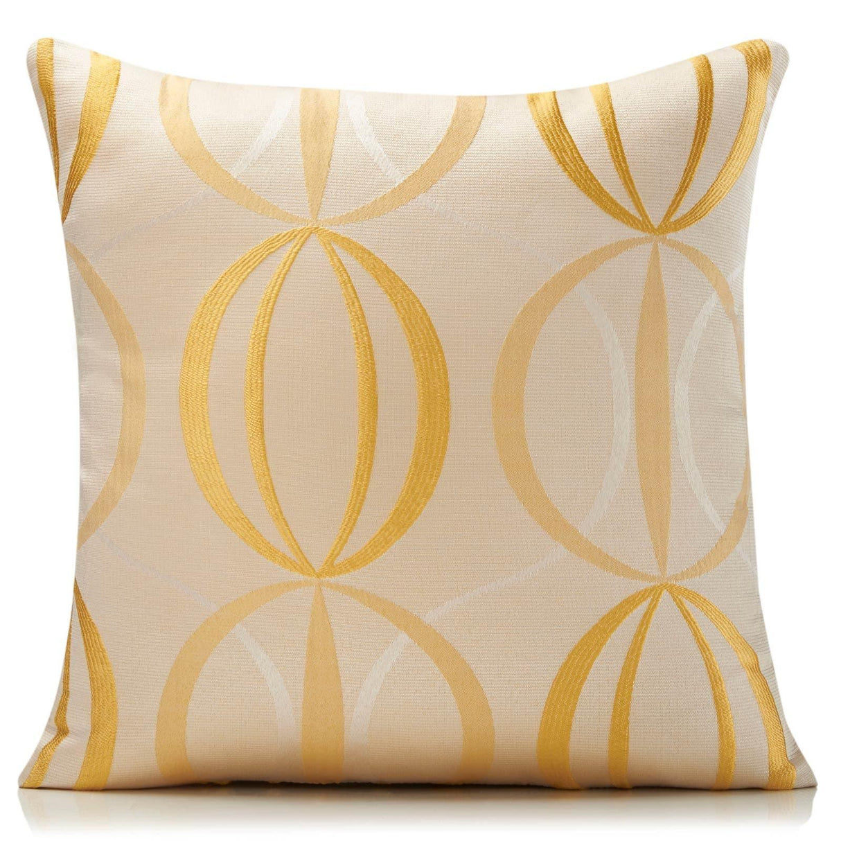 Alan Symonds Large Omega Cushion Cover Ochre 55cm x 55cm (22"x22") Cushion Cover Alan Symonds   