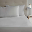 Plain Percale Housewife Pillowcase Pair Grey Pillowcases Rapport   