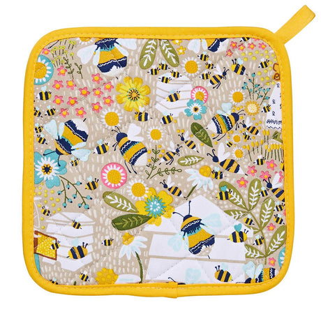 Bee Keeper Luxury Cotton Pot Mat Pot Mat Ulster Weavers   