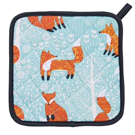 Foraging Fox Luxury Cotton Pot Mat Pot Mat Ulster Weavers   