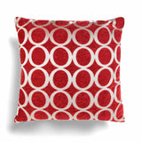 Alan Symonds Large Oh! Cushion Cover Red 55cm x 55cm (22"x22") Cushion Cover Alan Symonds   