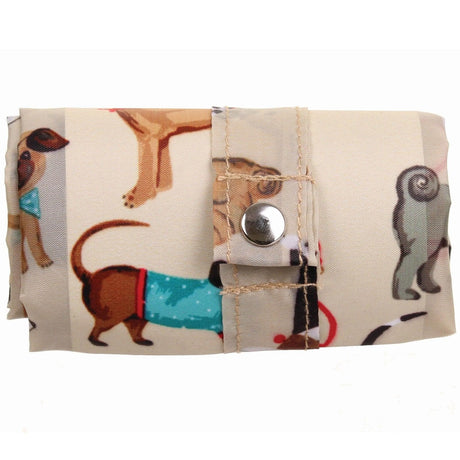 Hound Dog Reusable Roll-Up Shopping Bag Totes & Shopping Bags Ulster Weavers   