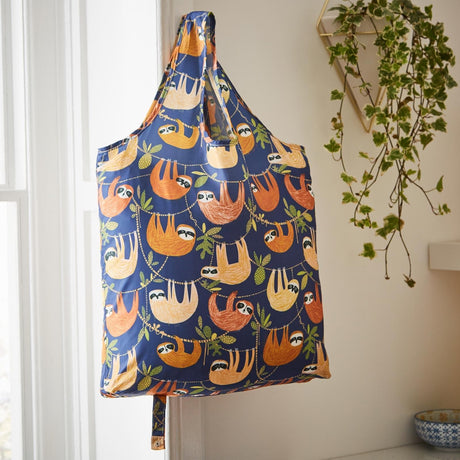 Hanging Around Reusable Roll-Up Shopping Bag Totes & Shopping Bags Ulster Weavers   