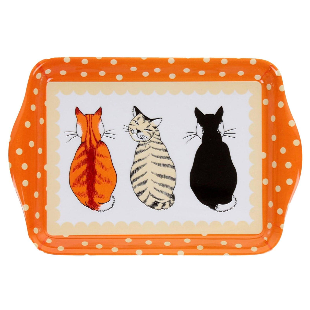 Cats in Waiting Small Scatter Tray Tray Ulster Weavers   