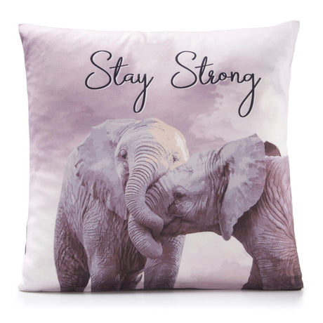 Alan Symonds Stay Strong Cushion Cover 45cm x 45cm (18"x18") Cushion Cover Alan Symonds   