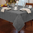 Gingham Check Black Tablecloths Tablecloths & Runners Alan Symonds 36'' x 36''  