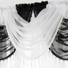 Beaded Voile Swag White Voile Curtain Alan Symonds   